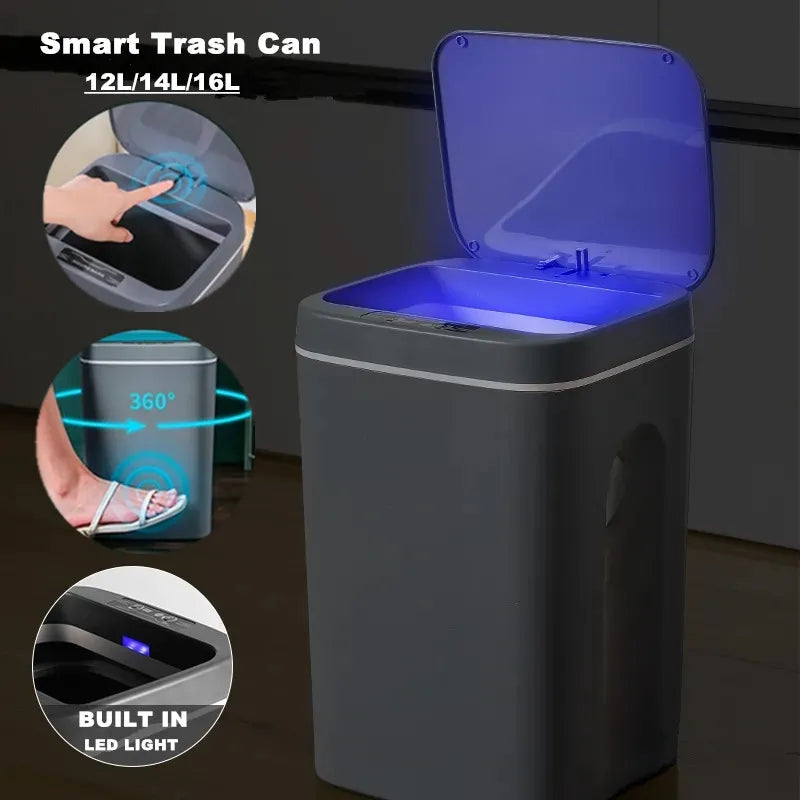 Trash Can with Intelligent Sensor Trash Can with Intelligent Sensor